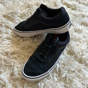 Black Suede Vans Old Skools